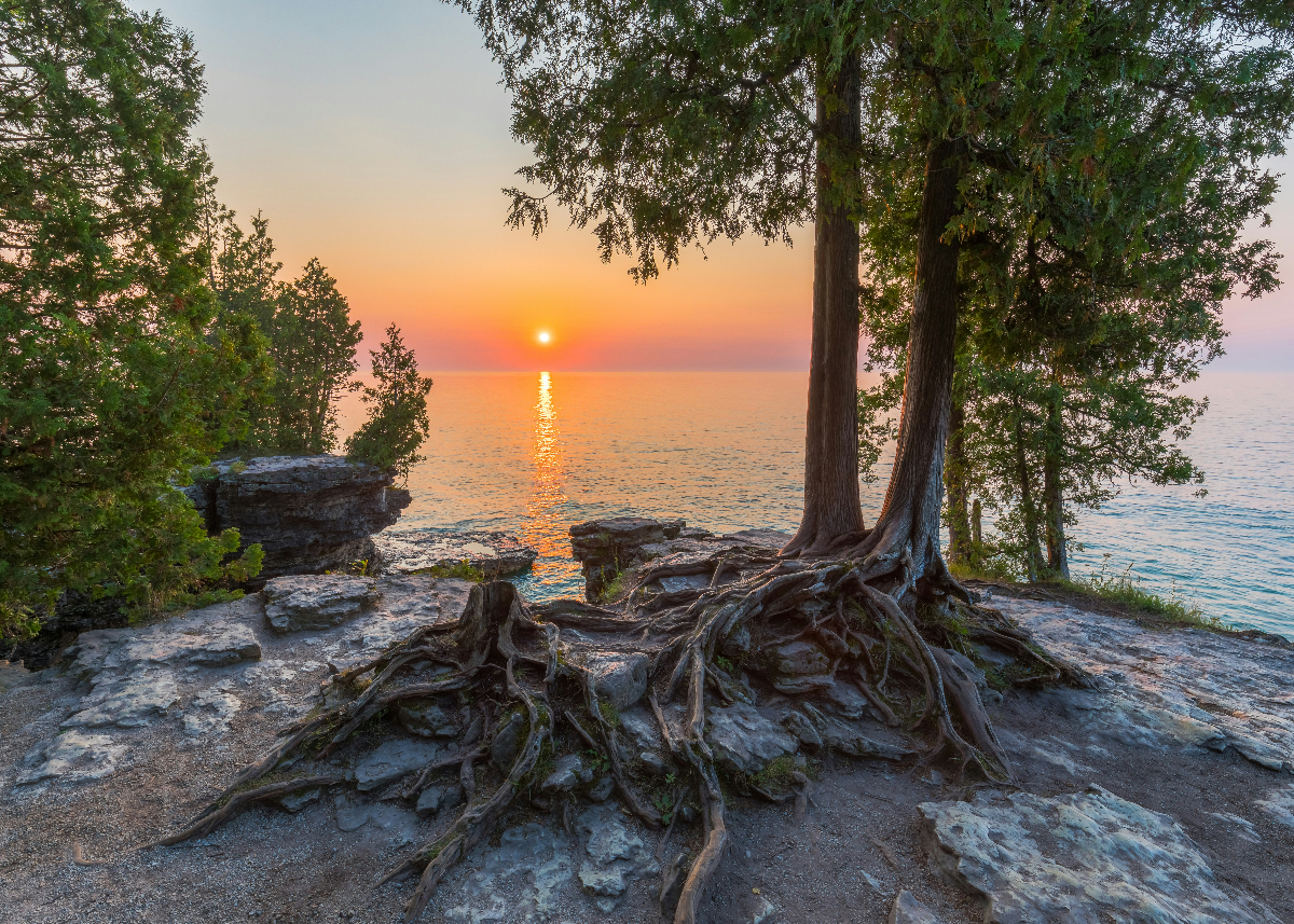 Cave Point County Park